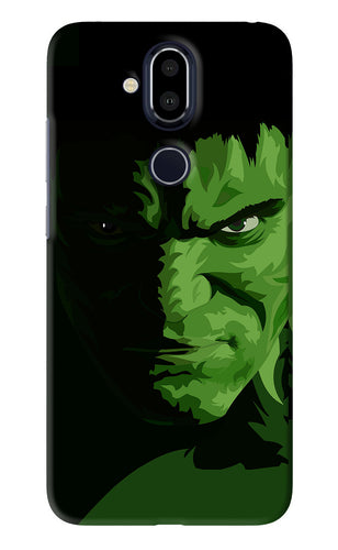 Hulk Nokia 8 Back Skin Wrap