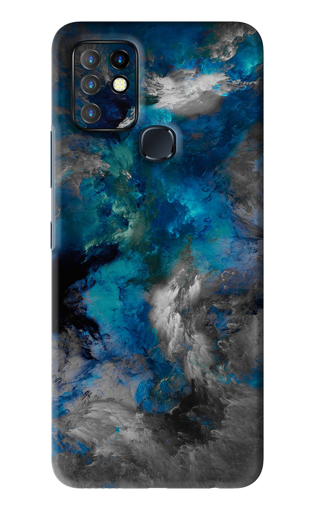Artwork Infinix Hot 10 - No Sides Back Skin Wrap