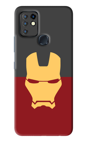 Ironman Infinix Hot 10 - No Sides Back Skin Wrap