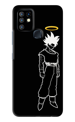 DBS Character Infinix Hot 10 - No Sides Back Skin Wrap