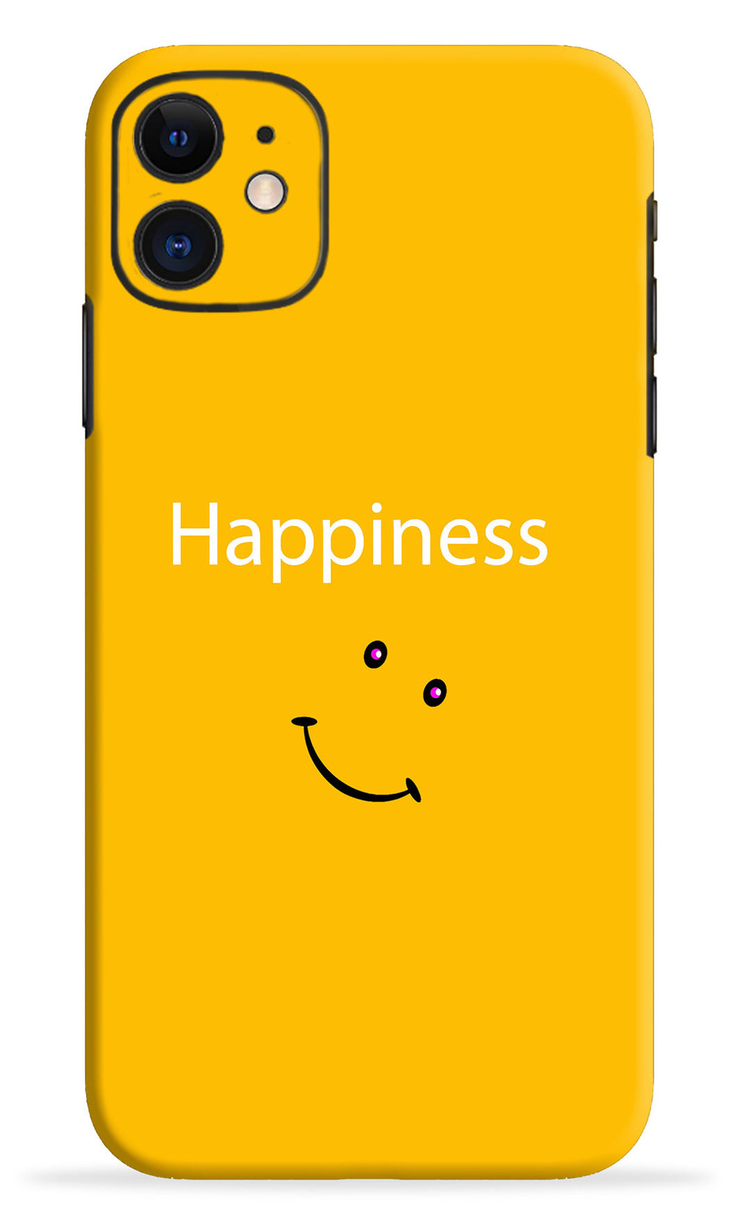 Happiness With Smiley Mobile Skin