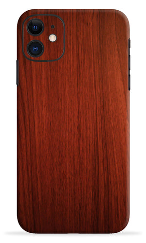 Wooden Plain Pattern Mobile Skin