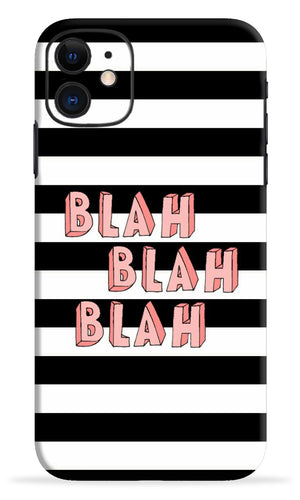 Blah Blah Blah Mobile Skin