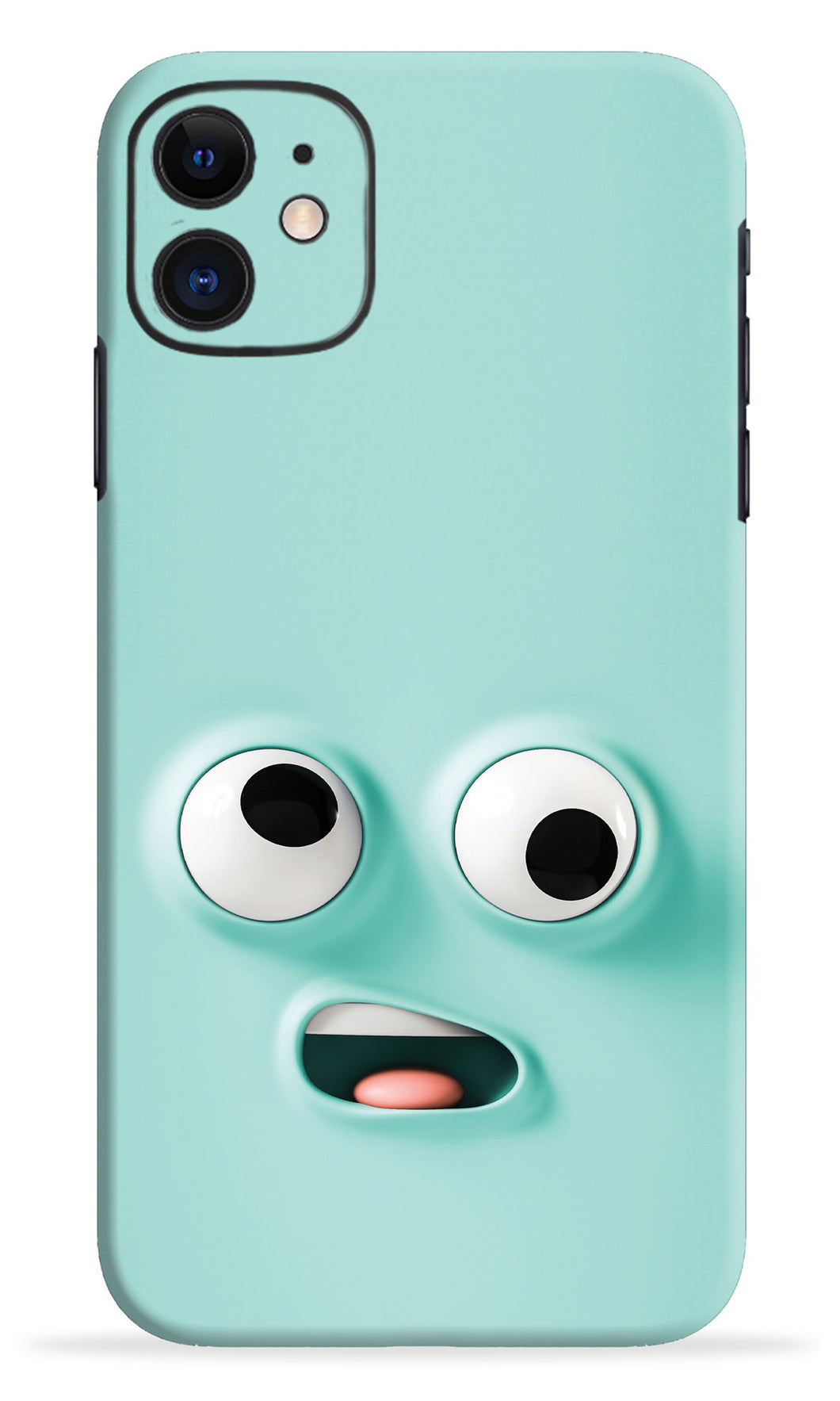 Silly Face Cartoon Mobile Skin