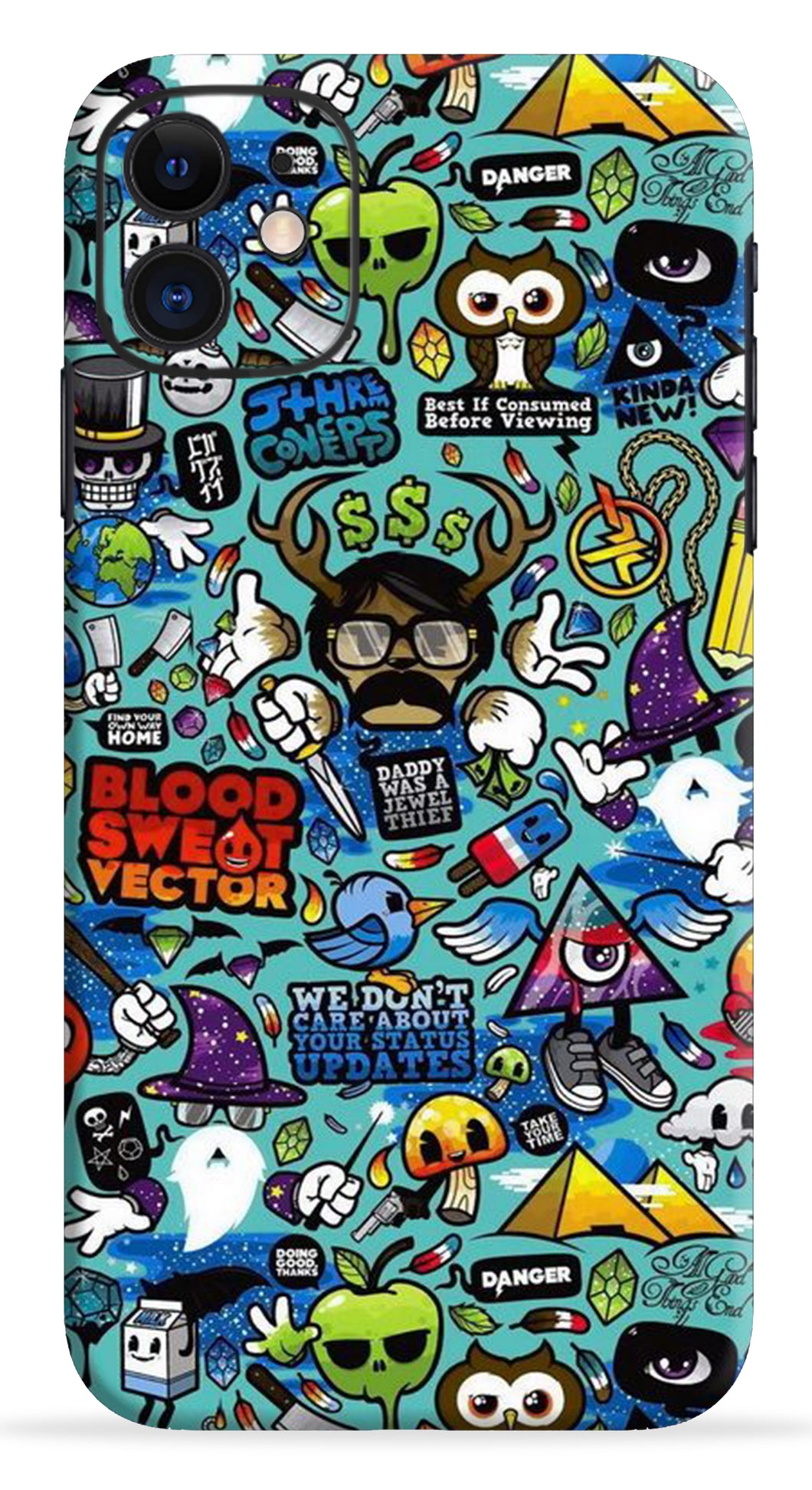 Graffiti  Mobile Skin Wrap