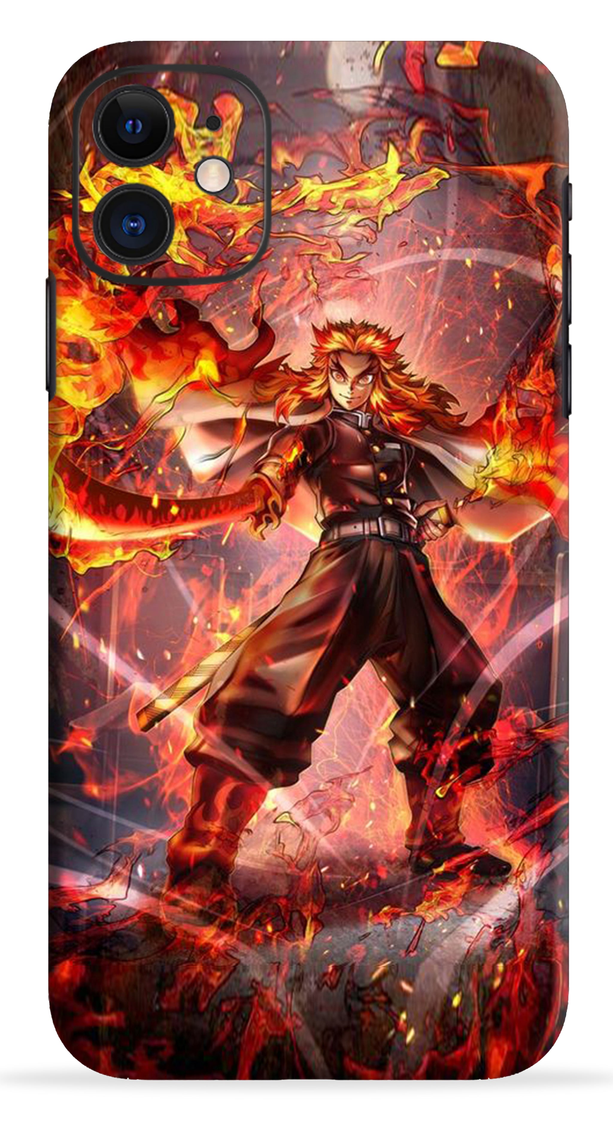 Kyojuro Rengoku Mobile Skin Wrap Premium Quality Wraps – SkinLelo