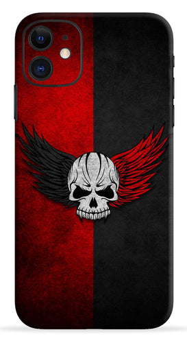 Skull With Wings Mobile Skin Wrap