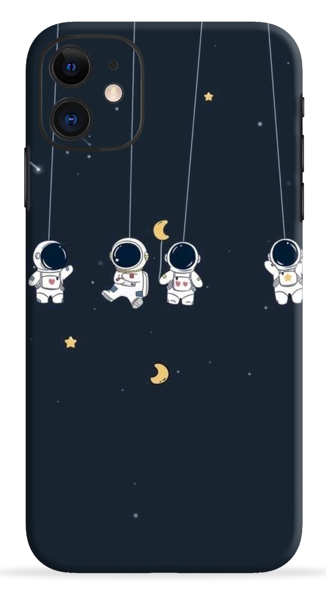 Cartoon Astronaut 2 Mobile Skin Wrap