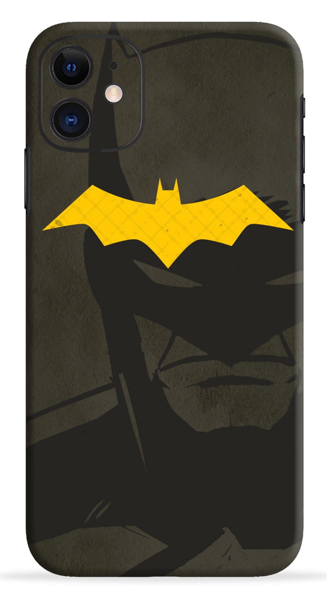 Batman Yellow Logo Mobile Skin Wrap