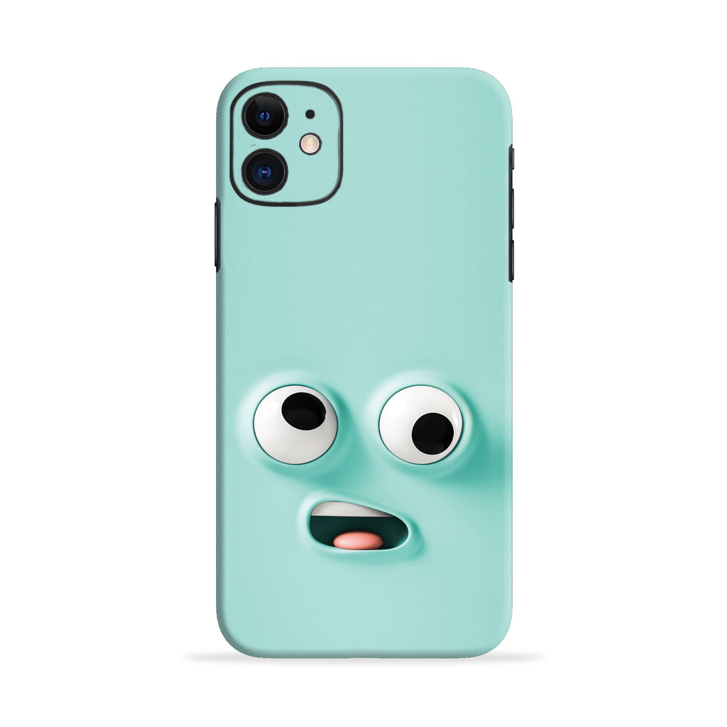Silly Face Cartoon Htc One A9 Back Skin Wrap