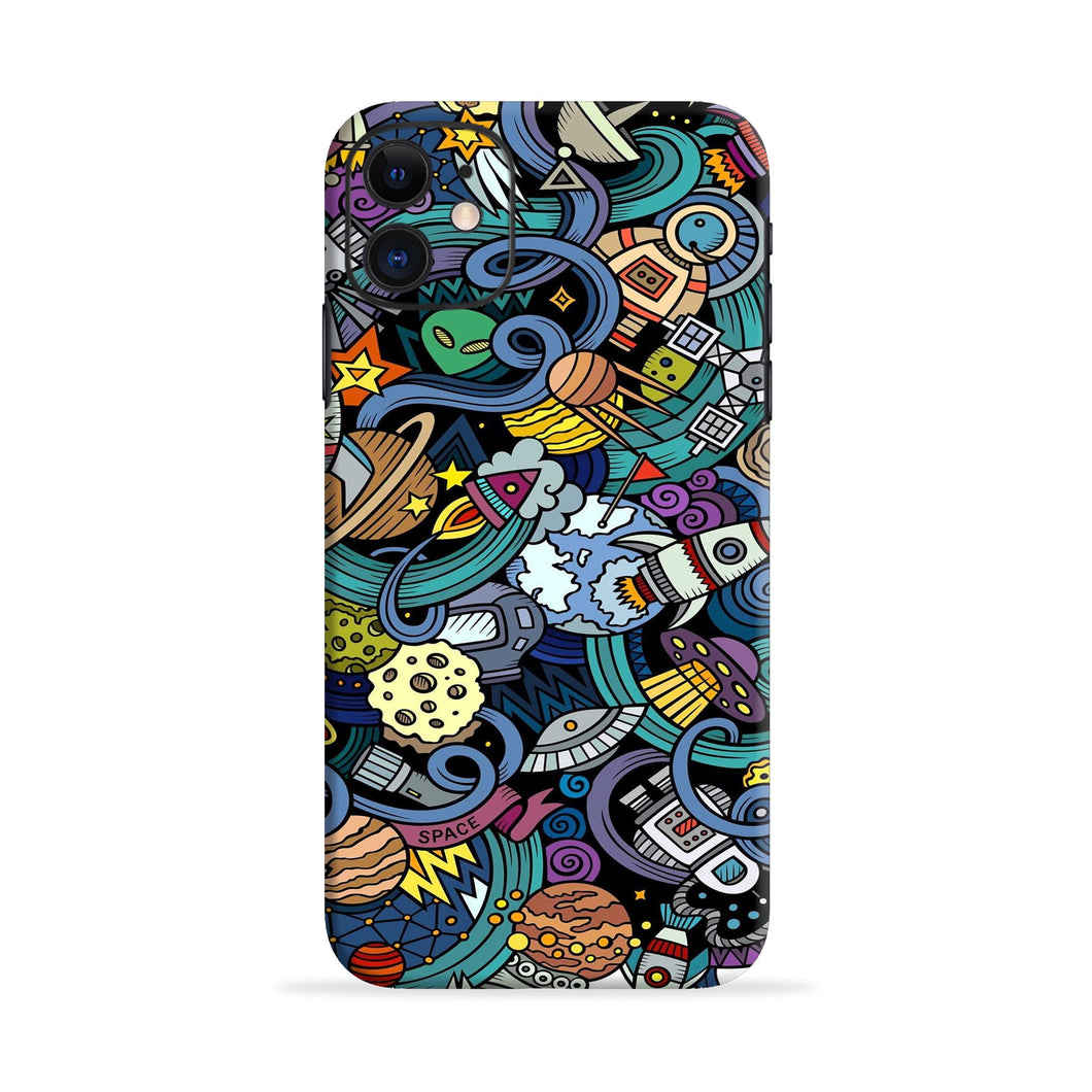 Space Abstract Samsung Galaxy M52 5G Back Skin Wrap
