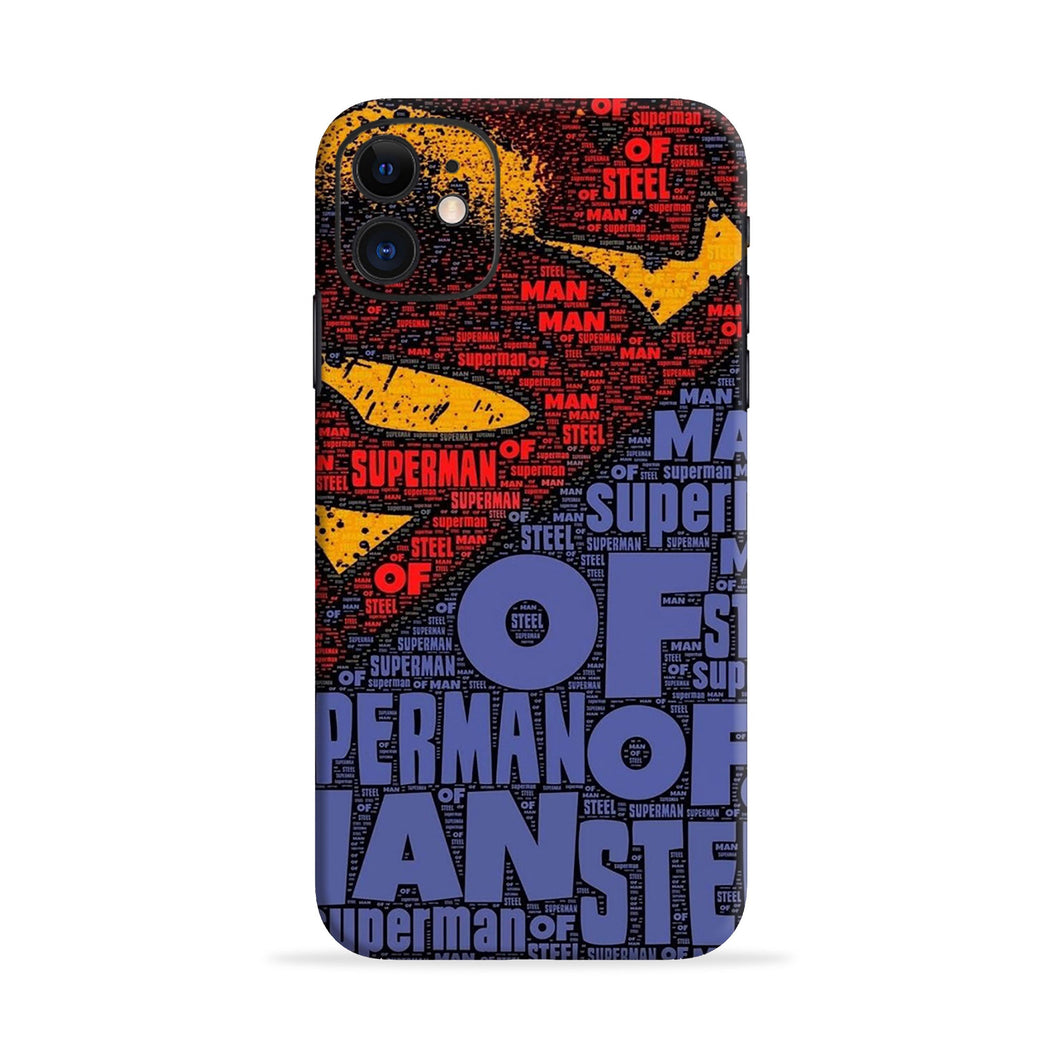 Superman Samsung Galaxy C7 Pro Back Skin Wrap