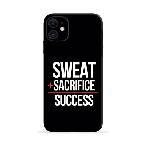 Sweat Sacrifice Success Infinix Note 5 Back Skin Wrap