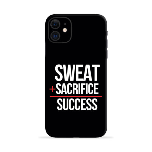 Sweat Sacrifice Success Motorola Moto G8 Power Lite - No Sides Back Skin Wrap